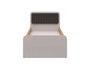 Hanah Home Cama Individual Crema y Roble